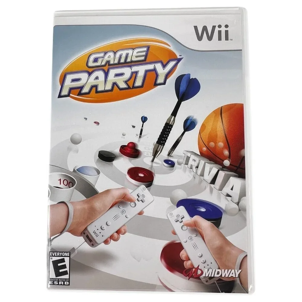Nintendo Wii‎ Game Party Video Game Complete With Case & Manual Tested Working